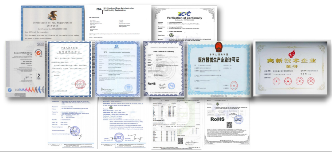 Feellife AiMesh® technology create core competitiveness in the nebulization filed! 